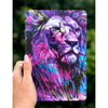 Bíblia Lion Roxa Letra Normal Capa Dura Masculina e Feminina Com Índice Ntlh