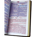 Bíblia Mover de Deus Cor Marrom Com Estudo Letra Gigante Capa Flexível Com Harpa Masculina Arc