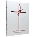 Livro Fé Branca Hinário Harpa Avivada e Corinhos Capa Brochura Letra Gigante