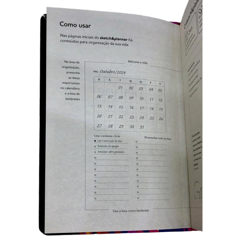 Livro Lion Colors Capa Flexível Sketch Planner