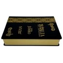 Bíblia Cor Preta Letra Jumbo Capa Coverbook Flexível Feminina e Masculina Nvi