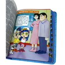 Bíblia Pequenos Discípulos Azul Infantil Letra Comum Capa Dura Com Harpa e Índice Masculina Arc