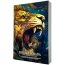 Bíblia Leão Rugindo Letra Gigante Capa Brochura Com Harpa Masculina Arc