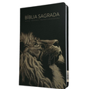 Bíblia Lion Head Letra Normal Capa Dura Masculina e Feminina Nvt