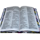 Bíblia Jardim Preta Letra Normal Capa Dura Slim Feminina Nvi