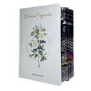 Bíblia Ramos Branca Letra Hipergigante Capa Dura Com Harpa e Aba Masculina Arc