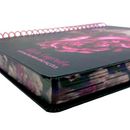 Bíblia Flores Noturnas Letra Normal Capa Dura Com Espiral e Espaço Anotações Feminina Nvi