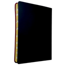 Bíblia Bordô e Preta Letra Normal Capa Flexível Slim Large Com Índice Masculina Nvi