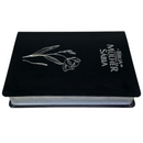 Bíblia Da Mulher Sábia Magnólia Preta De Estudo Letra Hipergigante Capa Flexível Com Harpa Feminina Arc