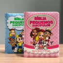 Bíblia Pequenos Discípulos Rosa Infantil Letra Comum Capa Dura Com Harpa Feminina Arc