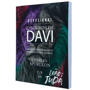 Livro Devocional Tesouros de Davi Leão de Judá Capa Brochura