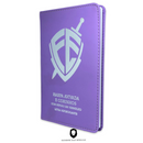 Livro Escudo Lilás Hinário Harpa Avivada e Corinhos Capa PU Almofadada Letra Hipergigante