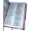 Bíblia Florescer Letra Normal Capa Dura Feminina Naa