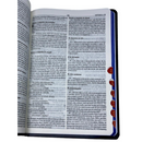 Bíblia Coroa Neon Letra Normal Capa Dura Masculina e Feminina Com Índice Naa