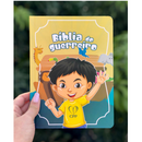 Bíblia Do Guerreiro Infantil Capa Dura Masculina Com QR Code - 01