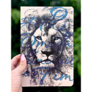 Bíblia Leão Alfa e Ômega Letra Normal Capa Semi Flexível Masculina Nvt