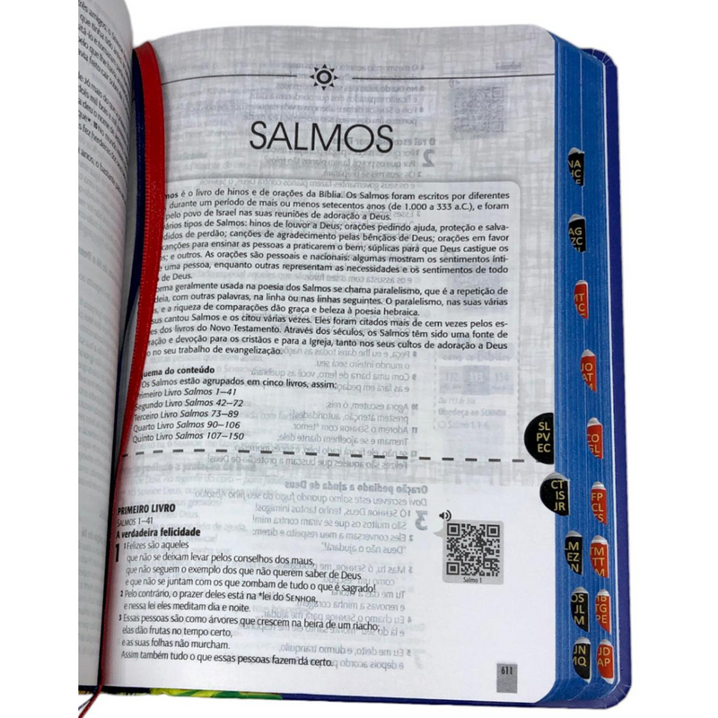 Bíblia Lion Colorido Letra Normal Capa Dura Masculina e Feminina Com Índice Ntlh