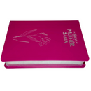 Bíblia Da Mulher Sábia Magnólia Pink De Estudo Letra Hipergigante Capa Flexível Com Harpa Feminina Arc