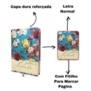 Bíblia Florescer Letra Normal Capa Dura Feminina Naa