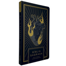 Bíblia Coração All Black Letra Normal Capa Dura Soft Touch Masculina e Feminina Nvt