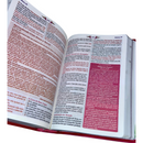 Bíblia Da Mulher Sábia Magnólia Pink De Estudo Letra Hipergigante Capa Flexível Com Harpa Feminina Arc