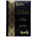 Bíblia Cor Preta Letra Jumbo Capa Coverbook Flexível Feminina e Masculina Nvi