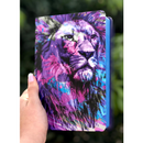 Bíblia Lion Roxa Letra Normal Capa Dura Masculina e Feminina Ntlh
