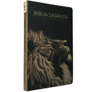 Bíblia Lion Head Letra Normal Capa Dura Masculina e Feminina Nvt