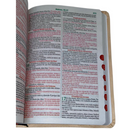 Bíblia Ele Vive Letra Gigante Capa Flexível Com Harpa e Índice Feminina Arc