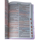 Bíblia Escolhida Por Deus Letra Gigante Capa Dura Com Harpa E Índice Feminina Arc