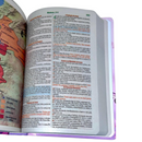 Bíblia Escolhida Por Deus Letra Gigante Capa Dura Com Harpa Feminina Arc