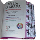 Bíblia Filha Do Rei Letra Gigante Capa Dura Com Harpa E Abas Feminina Arc