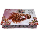 Bíblia Filha Do Rei Letra Gigante Capa Dura Com Harpa E Índice Feminina Arc