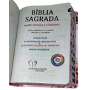 Bíblia Filha Do Rei Letra Gigante Capa Dura Com Harpa E Índice Feminina Arc