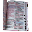 Bíblia Filha Do Rei Letra Gigante Capa Dura Com Harpa E Índice Feminina Arc