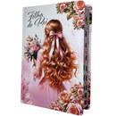 Bíblia Filha Do Rei Letra Gigante Capa Dura Com Harpa E Índice Feminina Arc