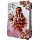 Bíblia Filha Do Rei Letra Gigante Capa Dura Com Harpa Feminina Arc