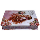 Bíblia Filha Do Rei Letra Gigante Capa Dura Com Harpa Feminina Arc