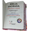 Bíblia Filha Do Rei Letra Gigante Capa Dura Com Harpa Feminina Arc