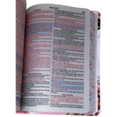 Bíblia Filha Do Rei Letra Gigante Capa Dura Com Harpa Feminina Arc