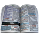 Bíblia Flor Dourada Letra Gigante Capa Brochura Com Harpa Feminina e Masculina Arc