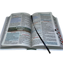 Bíblia Ramos Branca Letra Hipergigante Capa Dura Com Harpa e Índice Feminina Arc