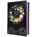 Bíblia Flores Negro Letra Super Gigante Capa Dura Feminina Rvt Em Espanhol