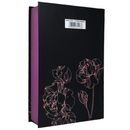 Bíblia Flores Negro Letra Super Gigante Capa Dura Feminina Rvt Em Espanhol