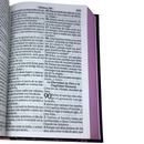 Bíblia Flores Negro Letra Super Gigante Capa Dura Feminina Rvt Em Espanhol