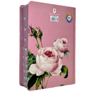 Bíblia Flor Rosa Letra Hipergigante Capa Dura Com Harpa e Índice Feminina Arc