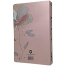 Bíblia Flor Rosa Letra Gigante Capa Brochura Com Índice Lateral Feminina Nvi