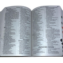 Bíblia Flor Rosa Letra Gigante Capa Brochura Com Índice Lateral Feminina Nvi