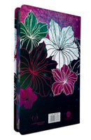 Bíblia Sagrada Evangélica Letra Normal Capa Dura Slim Linguagem NVI Floral Magenta Cristã