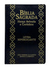 Bíblia Cor Preta Letra Hipergigante Capa Semi Flexível Com Harpa e Índice Colorida Arc